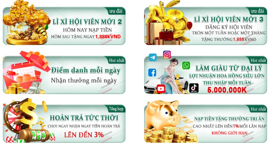 Tổng hợp các chương trình khuyến mãi Cwin nổi bật 